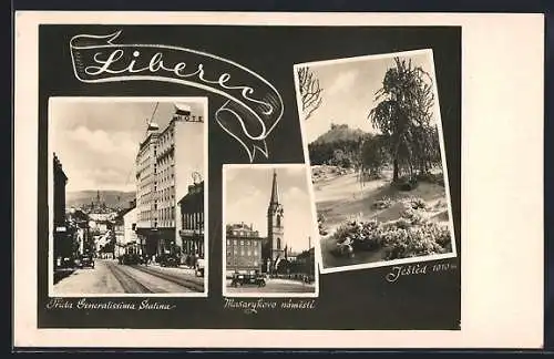 AK Liberec, Frida Generalissima Stalina, Masarykovo namesti, Jested