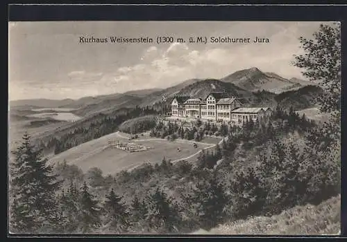 AK Weissenstein, Blick auf das Kurhaus Weissenstein im Solothurner Jura