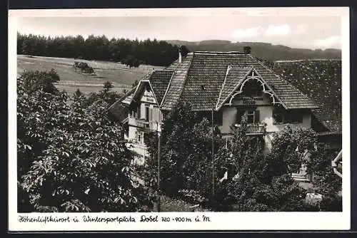 AK Dobel / Herrenalb, Gasthaus und Pension zum Rössle von Willy Barth