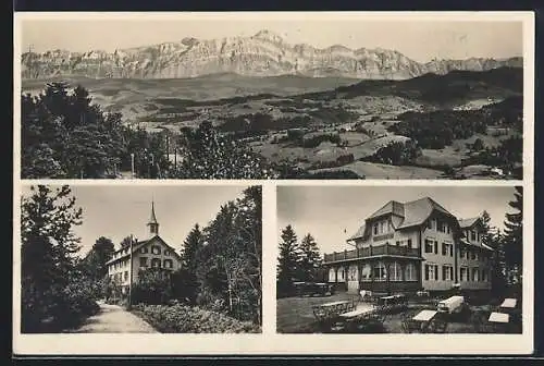 AK Kirchberg /SG, St. Iddaburg, Gasthaus, Kurhaus