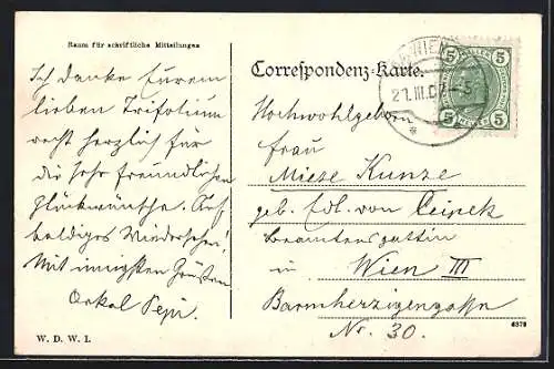 AK Wien, Partie aus dem Stadtpark