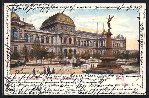 AK Wien, Universität und Liebenberg-Denkmal