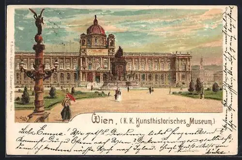 Lithographie Wien, K. k. Kunsthistorisches Museum