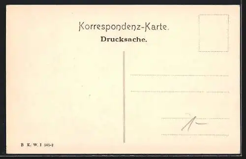 AK Wien, K. k. Naturhistorisches Museum, Stiegenhaus von oben links, Innenansicht