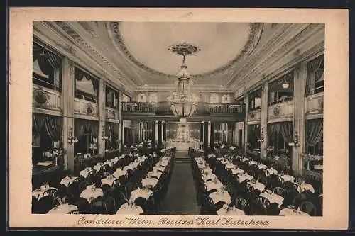 AK Berlin-Charlottenburg, Kurfürstendamm 26, Conditorei Wien v. Karl Kutschera