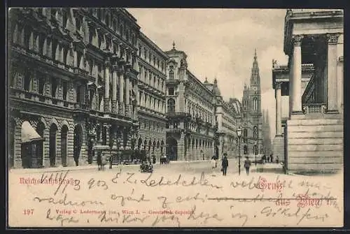 AK Wien, Partie der Reichsrathsstrasse