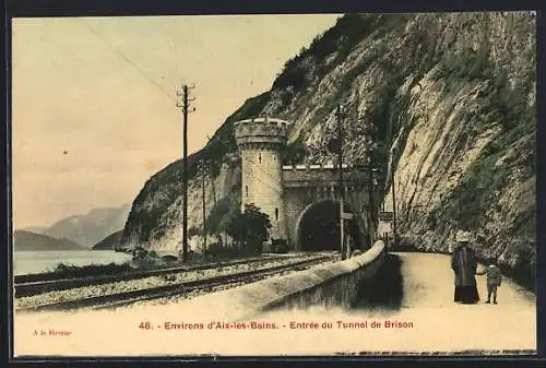 AK Brison, entrée du tunnel de Brison