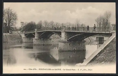 AK Pontailler-sur-Saone, La Grand Pont