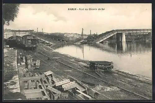 AK Namur, Pont du Chemin de fer