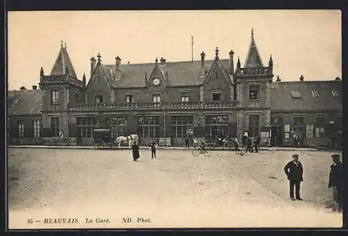 AK Beauvais, La Gare