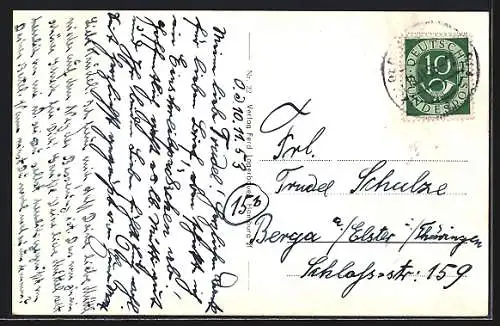 AK Oldenburg / O., Blick in den Hafen