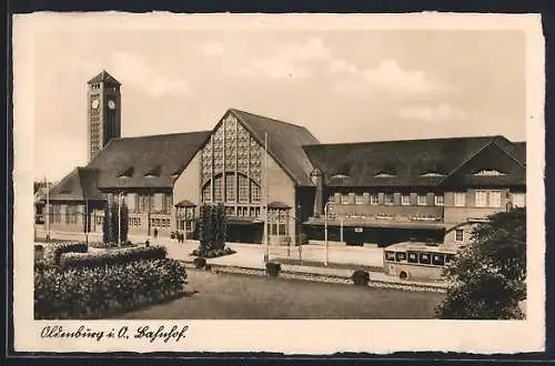 AK Oldenburg i. O., Bahnhof