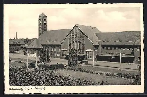 AK Oldenburg / Hunte, Bahnhof