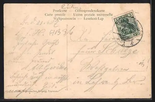 AK Brandenburg, Damenorchester Germania, Dir. K. Noppe