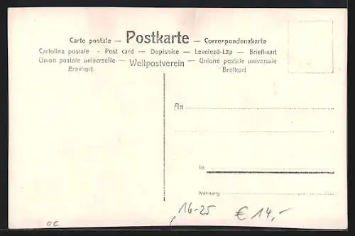 Foto-AK Fritz Gratl: Igls, Gesamtansicht mit Serles und Habicht