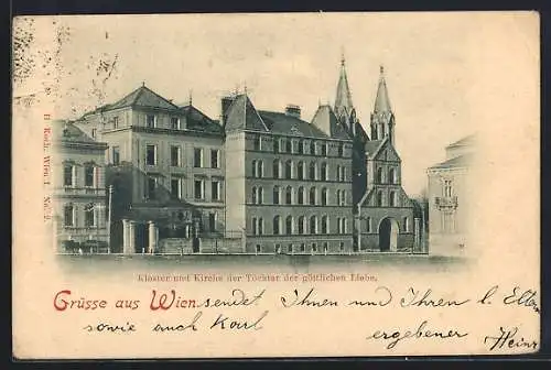 AK Wien, Kloster und Kirche der Töchter der göttlichen Liebe, Jacquingasse