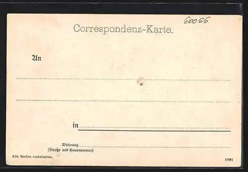 AK Landeck, Ortspartie am Inn