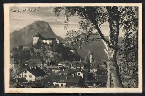 AK Kufstein, Teilansicht mit Pendling