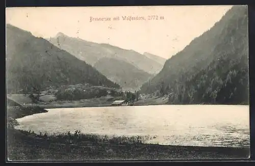 AK Brenner, Brennersee mit Wolfendorn