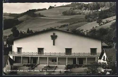 AK Kirchschlag i. d. buckl. Welt, Das Passionsspielhaus