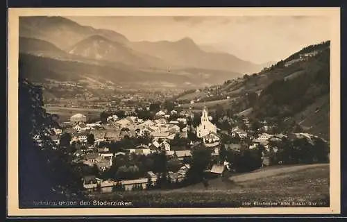 AK Schladming, Totalansicht gegen Stoderzinken