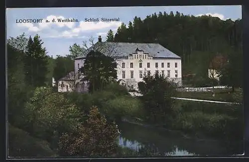 AK Loosdorf a. d. Westbahn, Schloss Sitzental