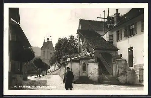 AK Bregenz, Geistlicher an der Kapuzinerstiege