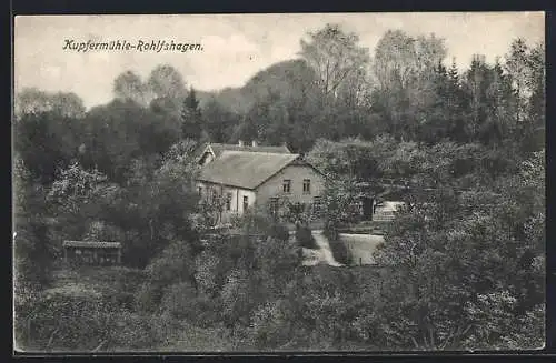 AK Tremsbüttel, Blick zur Kupfermühle-Rolfshagen