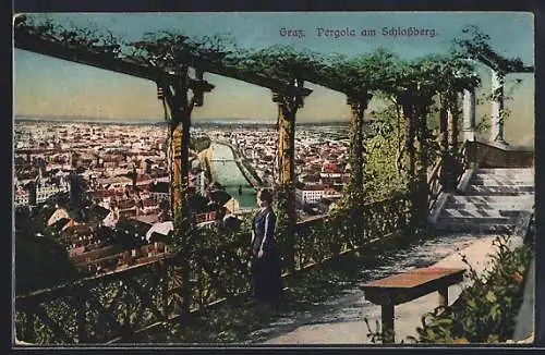 AK Graz, Pergola am Schlossberg