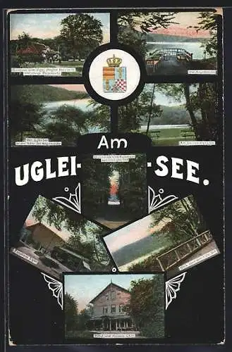 AK Eutin, Gasthaus zum Uglei, Hotel und Pension Uklei