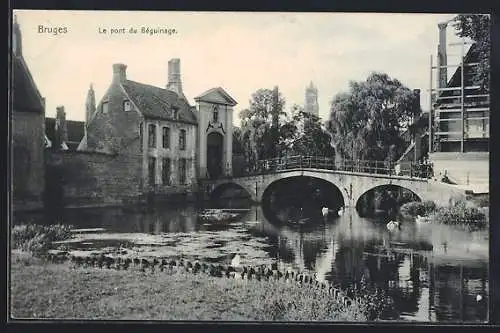 AK Bruges, Le pont du Béguinage