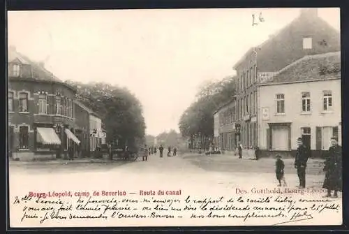 AK Bourg-Léopold, Route du Canal