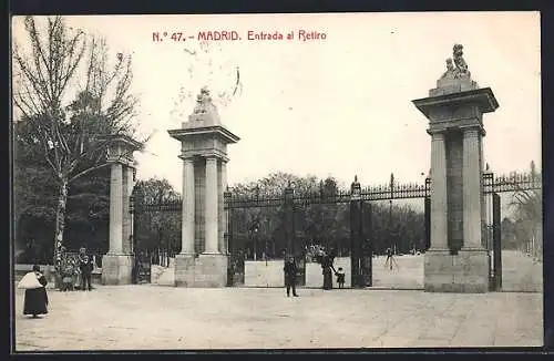 AK Madrid, Entrada al Retiro