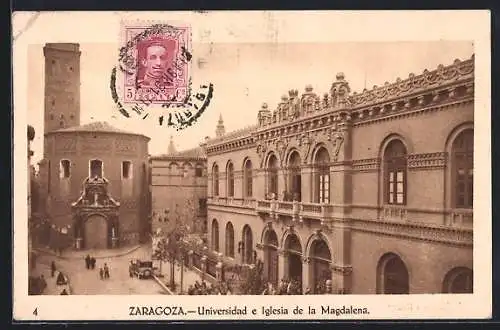 AK Zaragoza, Universidad e Iglesia de la Magdalena