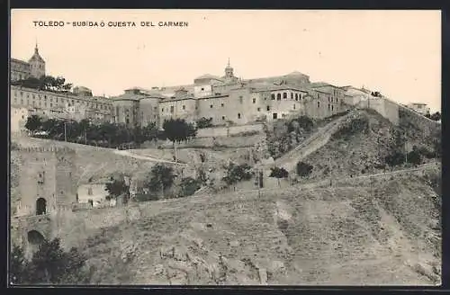 AK Toledo, Subida o cuesta del Carmen