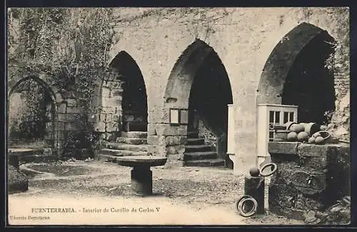 AK Fuenterrabia, Interior de Castillo de Carlos V.