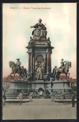 AK Wien, Maria-Theresia-Denkmal