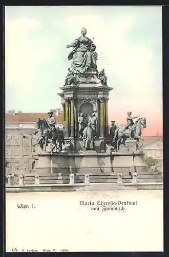 AK Wien, Maria Theresia-Denkmal