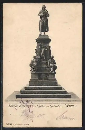 AK Wien, Das Schiller-Monument