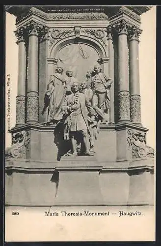 AK Wien, Maria Theresia-Monument, Haugwitz