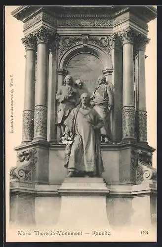 AK Wien, Maria Theresia-Monument, Kaunitz