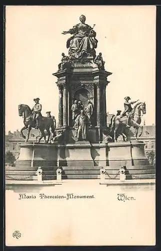 AK Wien, Maria Theresien-Monument