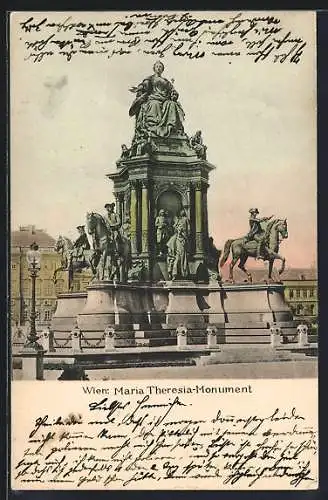 AK Wien, Maria Theresia-Monument