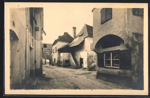 AK Dürnstein /Donau, Strassenpartie