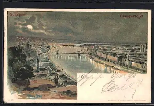Lithographie Budapest, Dunapartejjel