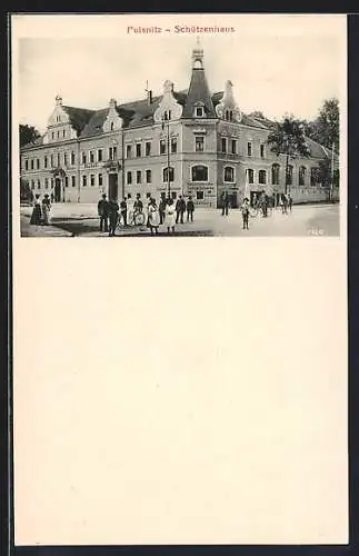 AK Pulsnitz, Blick auf das Schützenhaus