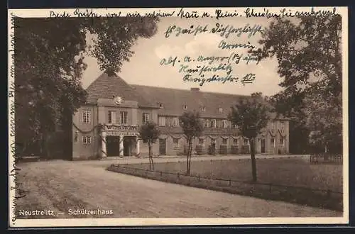 AK Neustrelitz, Blick auf das Schützenhaus