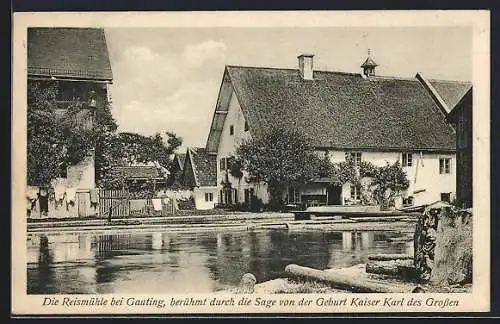 AK Gauting, Partie an der Reismühle