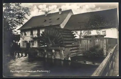 AK Gauting, Triebwerk am Fischersteg