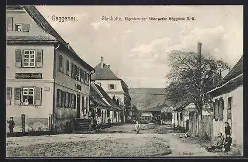 AK Gaggenau, Glashütte der Eisenwerke Gaggenau A. G.